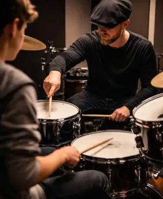 Aulas de Bateria em Brusque — Escola de Música Luciano Coelho
